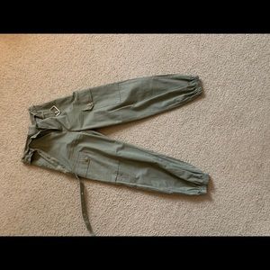 Romwe Green Army Pants